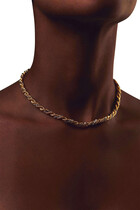 Corde Torsade Necklace, 18k Mix Gold